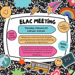 ELAC Meeting 